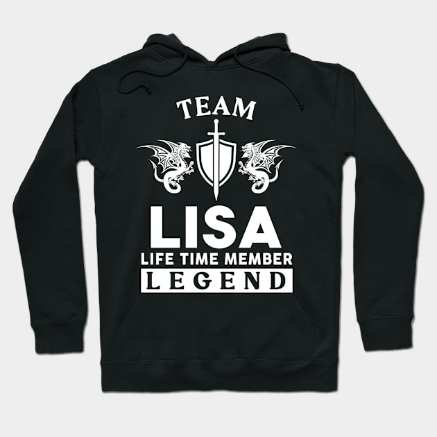 Lisa Name T Shirt - Lisa Life Time Member Legend Gift Item Tee Hoodie by unendurableslemp118